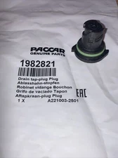 ~BRAND NEW~ OEM GENUINE PACCAR OIL DRAIN TAP PLUG FOR MX OIL PANS  ~  1982821PE