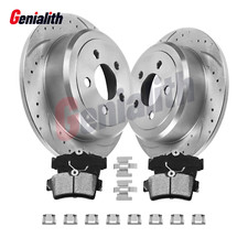 Rear Disc Rotors Ceramic Brake Pads For 1994-2003 2004 Ford Mustang Gt Base Us