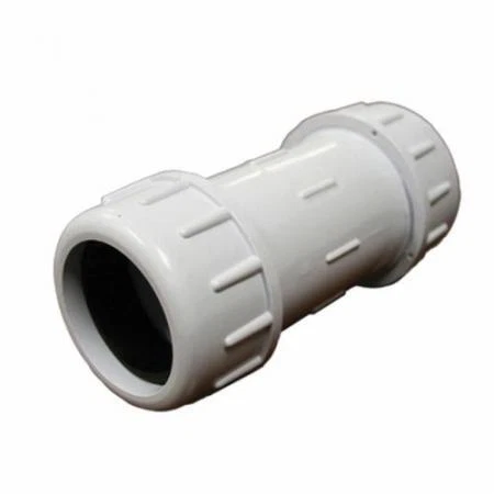 JONES STEPHENS C12125 1-1/4 IPS PVC COMP COUPLING - Picture 1 of 2