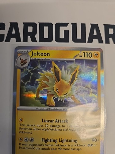 Pokémon TCG Jolteon 029/131 Prismatic Evolutions Holo Rare - Picture 2 of 4