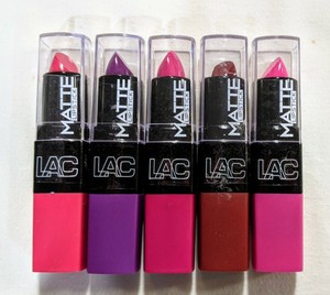 lac matte lipstick