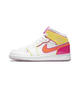 jordan 1 mid edge glow womens