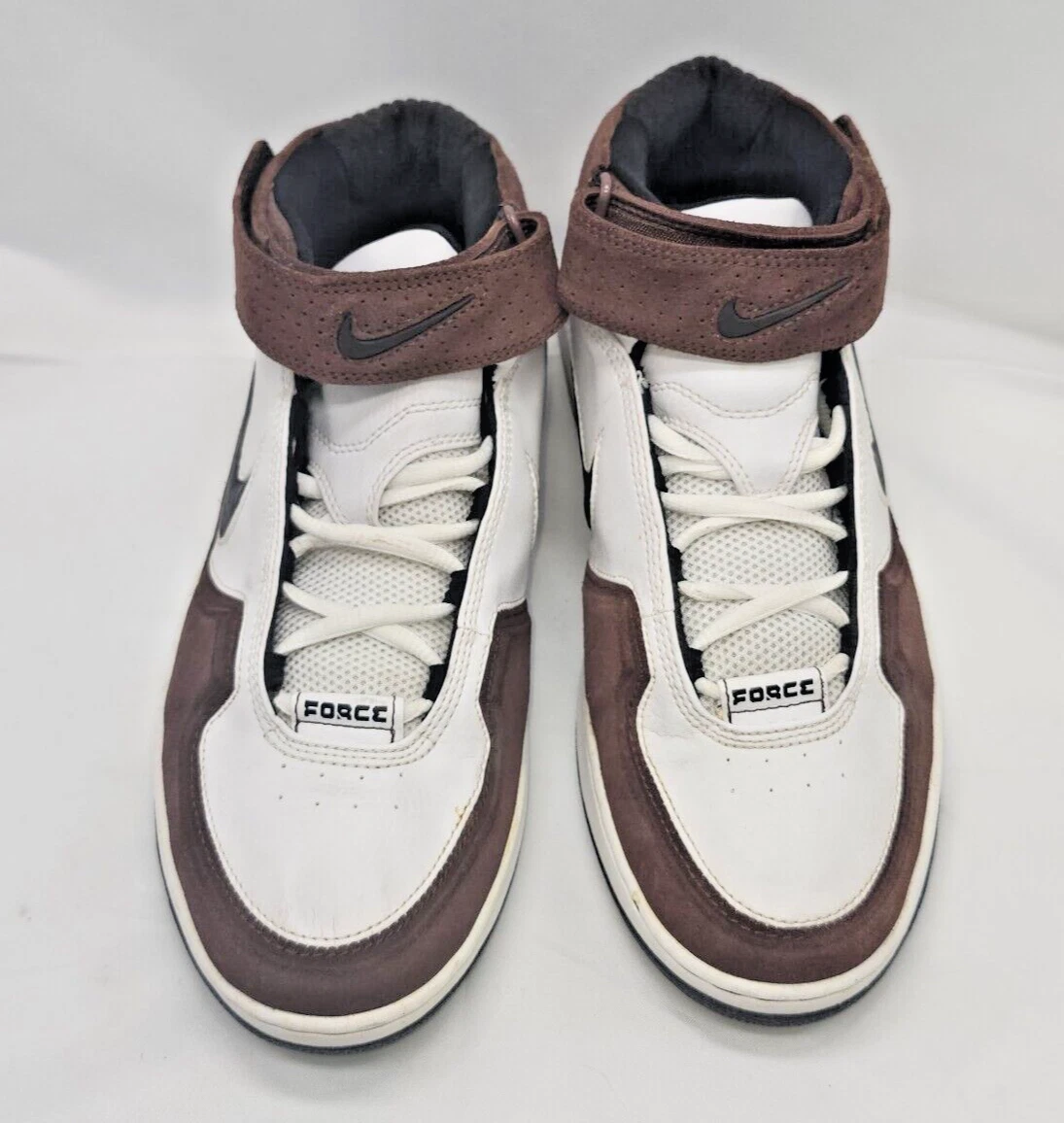 Nike Air Force Supreme 90 2006 blanc noir chocolat taille 8,5 315001 102