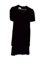 LABORN MODELLE VTG BEAUTIFUL Black Velvet Women's Dress  M-L?