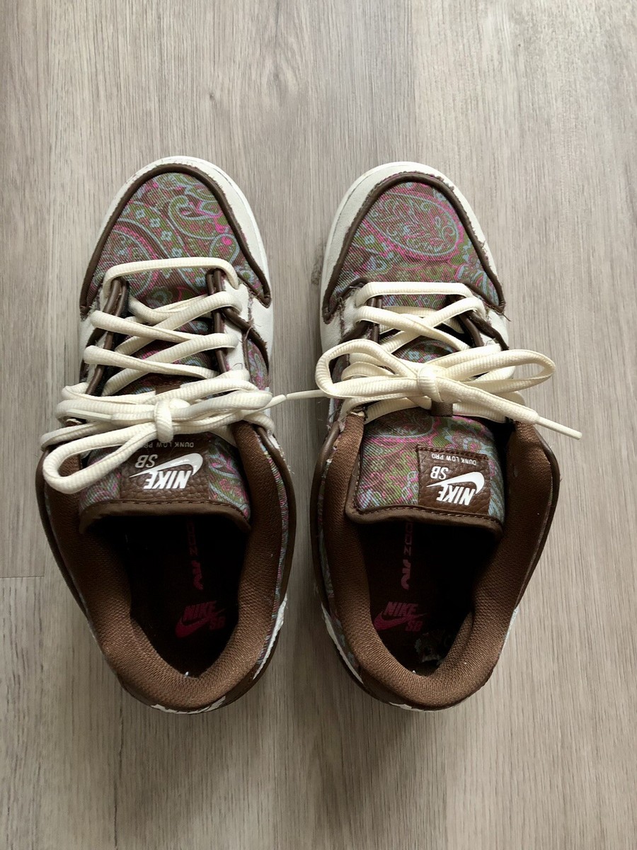 Size 9 - Nike SB Dunk Low Pro Paisley Brown Great Condition OG Box