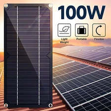 Charger Panel Portable Car Battery 100W with Solar Trickle Maintainer Charger