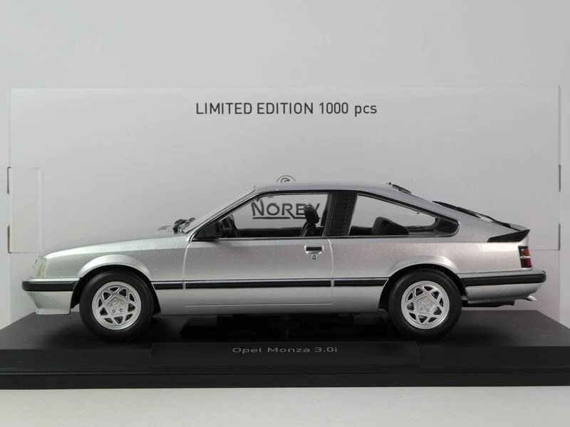 Norev Opel Monza 3.0 I Plata 1985 1/18 183640 - Imagen 2 de 4