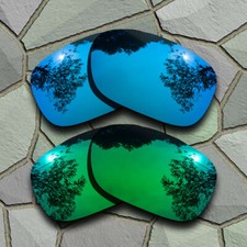 Sky Blue Jade Green Polarized Lenses Replacement for-Arnette Boiler