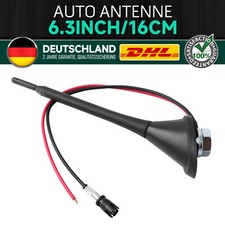 KFZ Auto Raku 2 II Stab Dach Antenne Sockel & integrierter Verstärker Set
