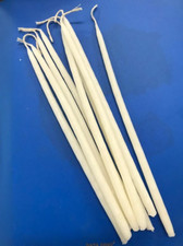 100 Candele Processione Candeline anti goccia 25cm. da 10gr Candelora 2 febbraio