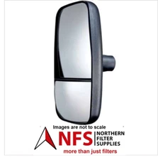 Double Universal Mirror Tractors Truck Digger Motorhome HGV Coach Bus wide angle