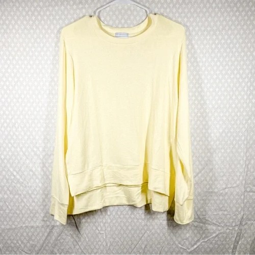 Beyond Yoga Yellow Just Chillin Sweatshirt