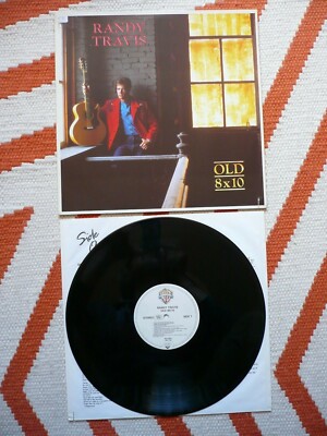 Randy Travis Old 8x10 Vinyl 1987 Warner Bros 1st Press RS 1A/1-B3 Country LP