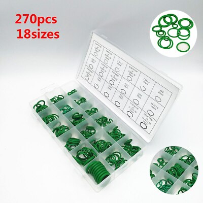270× A/C System O-Ring Gasket Seals Washer Rapid Seal Car Compressor Repair Kit