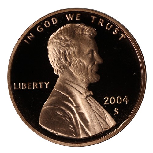 2004 Gem Proof Lincoln Memorial Cent Roll - 50 US Coins - Picture 6 of 7