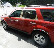For2008-2012 Ford Escapemariner Fender Trim Flare Polished Stainless Set4 For2008-2012 Ford Escapemariner Fender Trim Flare Polished Stainless Set4