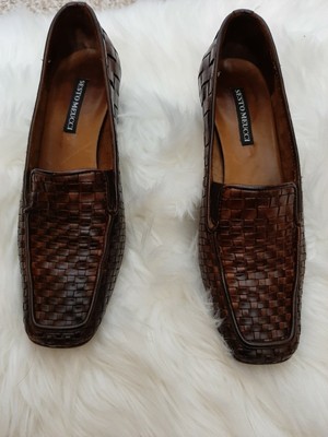 sesto meucci woven loafers