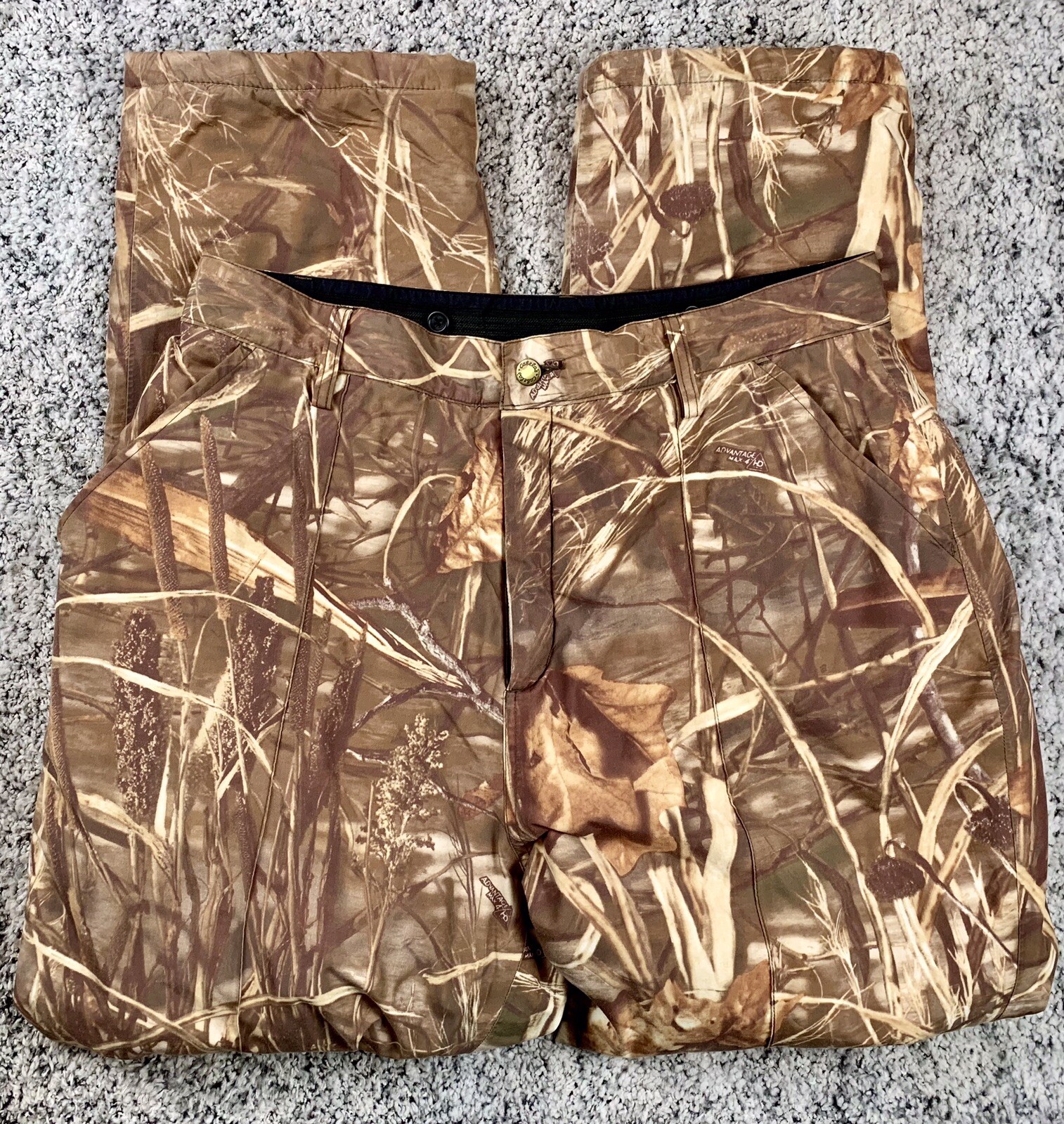 Cabelas Camo GoreTex Thinsulate Ultra Hunting Insulated Pants Mens