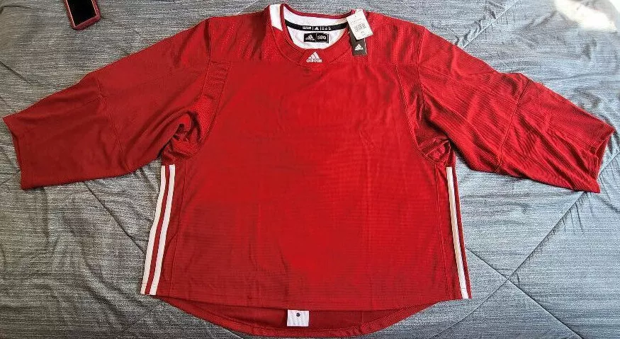 Blank Black NHL Adidas Practice Jersey - NWT Size 56