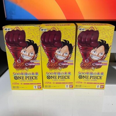 ONE PIECE Card Game 500 Years in the Future OP-07 Booster 3Box set
