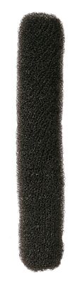 Comair Bun Rolle 4 x 22 cm Schwarz Rund Lang