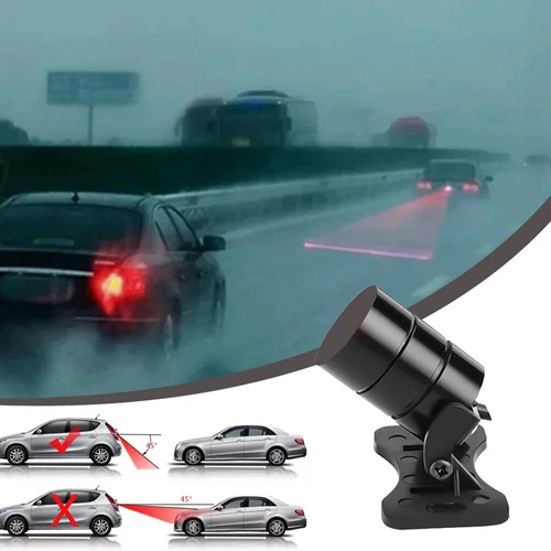 Auto Car Accessories Red LED Laser Fog Light Anti Collision Taillight Brake Lamp - Picture 12 of 13