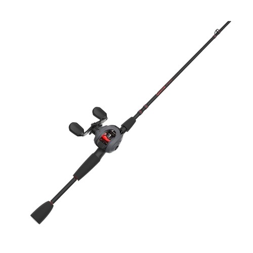 bass baitcast combo right hand retrieve Lew's Mach 2 Anglers are in charge of the cast regardless of the wind or other conditions with the effortlessly adjusted MCS Magnetic Control System Lew's American Hero Camo Baitcast