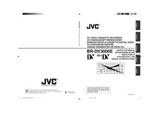JVC BR-DV3000E VCR Owners Instruction Manual Reprint