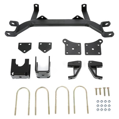 ECOTRIC 5in Drop Axle Golf Cart Lift Kit for 1994-2001 EZGO TXT Medalist Gas