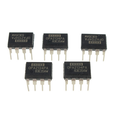1Stks NEW OP AMP IC BURR-BROWN/BB/TI DIP-8 OPA2134PA OPA2134PAG4 100% Genuine