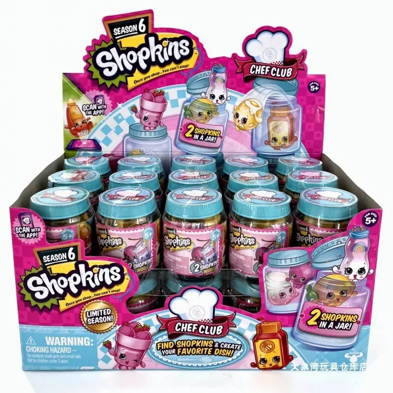 1* Shopkins Chef Club 2 Pack - Season 6 Random Figures Sealed