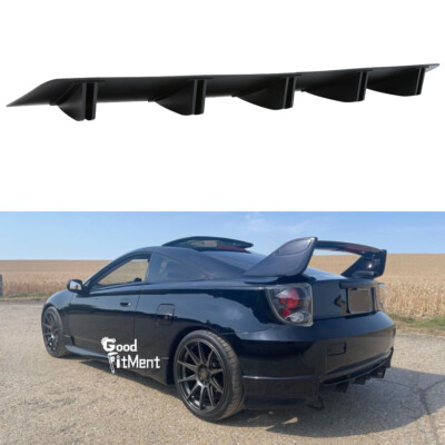 For Toyota Celica GT GTS ST Rear Diffuser SharkFins Under Bumper ...