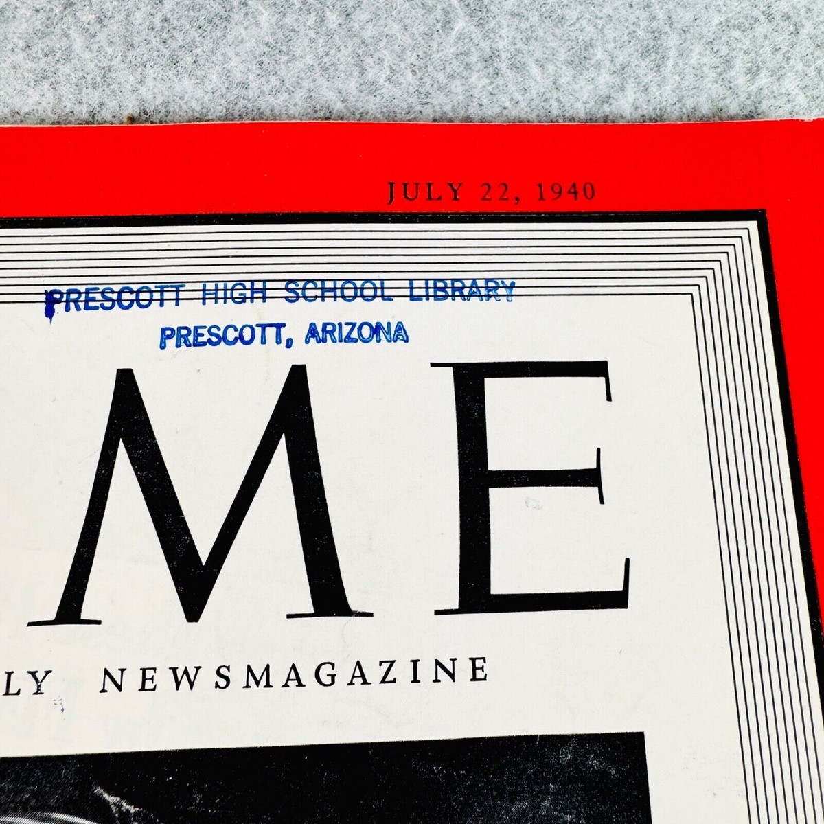 Time Magazine July 22 1940 Prince Fumimaro Konoye Japanese Prime