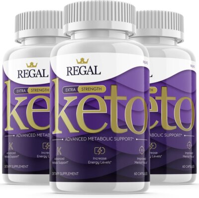 (3 Pack) Keto Regal Extra Strength Keto Pills (180 Capsules)