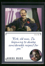 2020 Rittenhouse Star Trek TOS Archives Card #55 Harry Mudd 35 Of 36