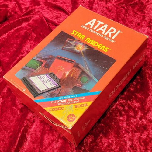 Star Raiders (Atari 2600, 1982) CIB w/ Touch Pad and Comic, Tested CX2660-1 - Picture 2 of 6