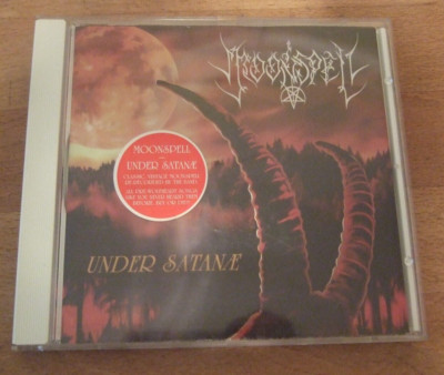 MOONSPELL Under Satanae 1st Press SPV CD 2007 Bathory Belphegor Benediction
