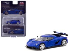 Koenigsegg Jesko Attack Blue Metallic Global64 Series 1/64 Diecast Model by