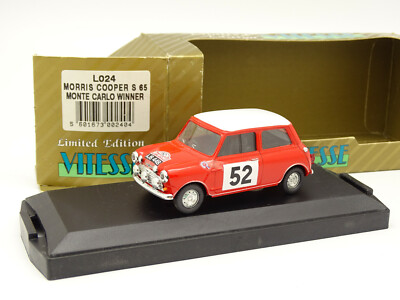 Vitesse 1/43 Morris Mini Cooper S Winner Rallye Monte Carlo 1965