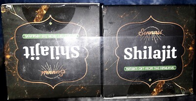 (2) Shilajit Pure Himalayan Organic 600 mg + Fulvic Acid & 85+ Trace Minerals