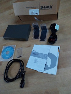 D-Link DGS-1100-24 VER. A1 24-PORT 10/100/1000MBPS Easy Smart Switch