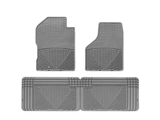 WeatherTech All-Weather Floor Mats for W54GR-W25GR - 1st & 2nd Row Grey
