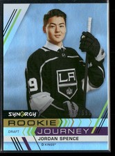 2022-23 Upper Deck Synergy Jordan Spence Rookie Journey Draft /699 #RJ-15 Kings