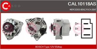 Casco Lichtmaschine Generator 55A 12V FüR Mercedes-Benz G-Klasse 240 GD 300