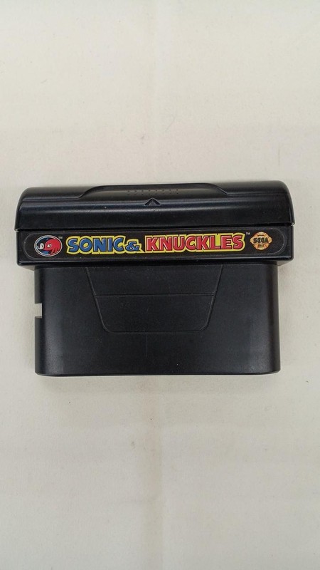 Overseas Version Sonic Knuckles Model Number Mega Drive Exclusive Software SEGA