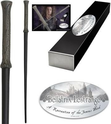 BELLATRIX LESTRANGE WAND / ZAUBERSTAB - HARRY POTTER - THE NOBLE COLLECTION