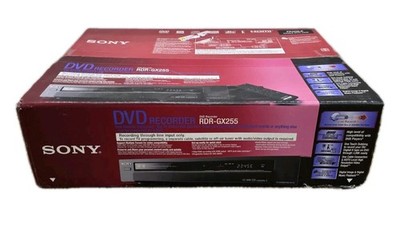 Packaging Flaws~ Sony RDR-GX255 DVD Recorder
