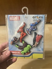 Crocs Jibbitz Shoe Charms Marvel Avengers Fantastic Four Set