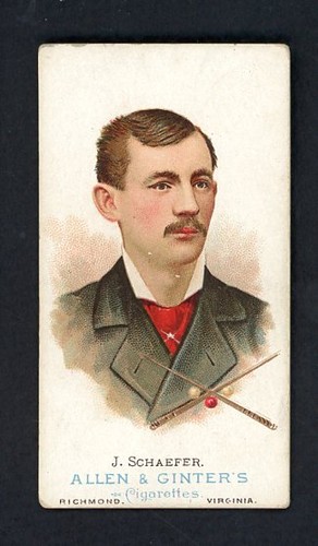 1887 N28 Allen & Ginter #40 J. Schaefer — Raw