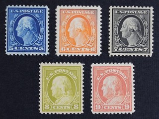 CKStamps: US Stamps Collection Scott#504/509 Mint H OG Incomplete #507 Thin